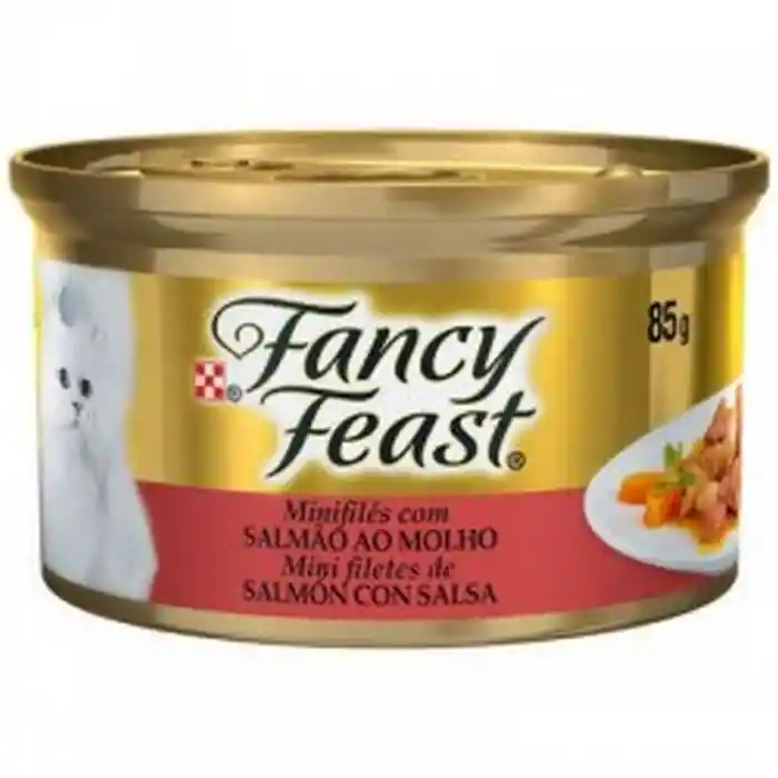 Fancy Feast Alimento Gato  Salmón 85 G