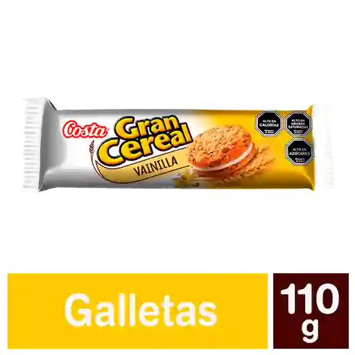Costa Galleta Sandwich Gran Cereal Vainilla