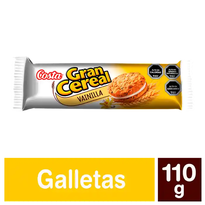 Costa Galleta Sandwich Gran Cereal Vainilla