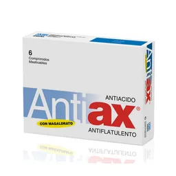 Antiax Antiácido en Comprimidos Masticables