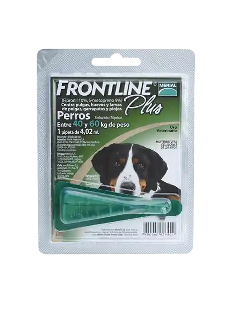 Frontline Plus X 1 Pip 40 a 60