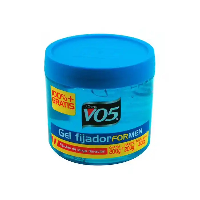 Vo5 Fijador Alberto Gel Azul 400 G