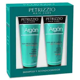 Estuche Cuidado Capilar Petri.argan Sh220+aco220