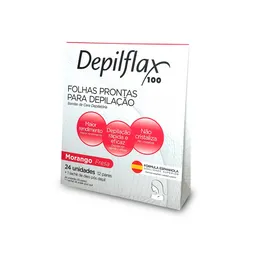 Depilflax Banda De Cera Fresa