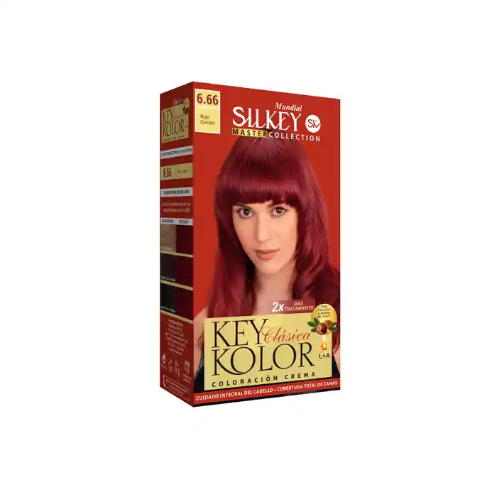 Key Kolor Tintura Cabello Clásica Rojo Carmín