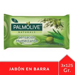 Palmolive Jabón en Barra Sensación Humectante con Oliva y Aloe