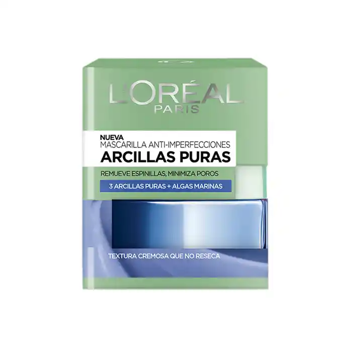 Loreal Mascarilla Pure Clay Blemish Rescue