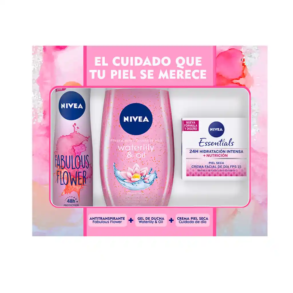 Nivea Estuche Desodorante Spray Fabulous