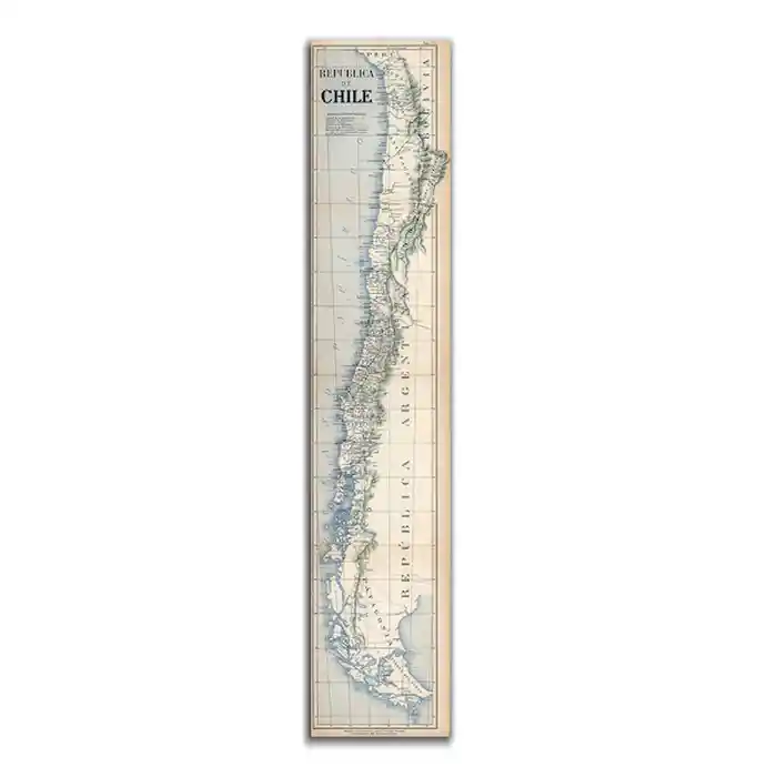 Mapa Chile En 1903 1 U