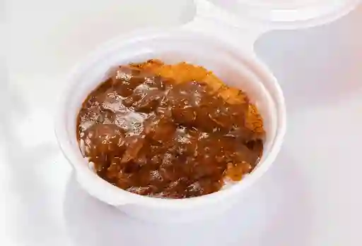 Curry con Pollo Apanado Sobre Arroz