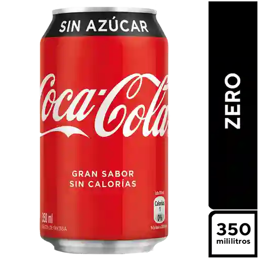 Coca Cola Zero 350ml Lata