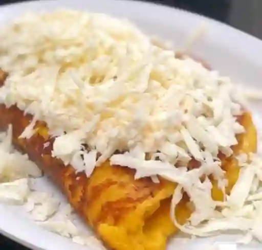 Cachapa con Queso Llanero Venezolano