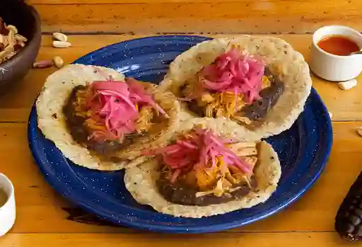 Tacos de Cochinita Pibil (3 unidades)