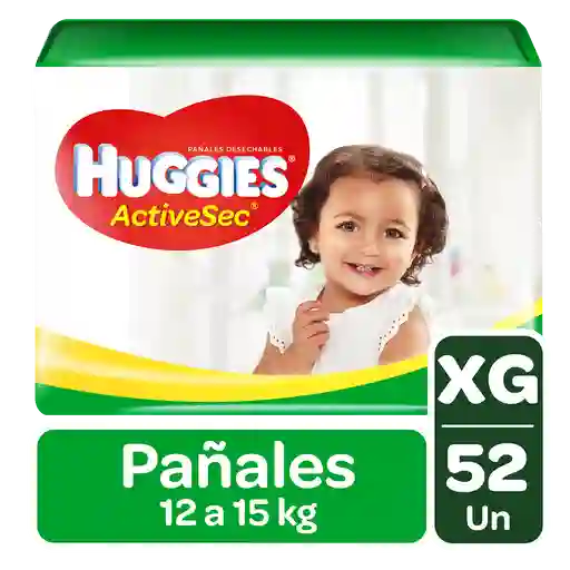 Huggies Pañal Active Sec Talla Xg
