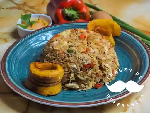 Arroz chaufán especial