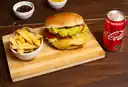 Combo Sandwich Colombiano y Papas Chicas