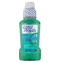 Oral Fresh Enjuague Bucal Action Menta Fresca