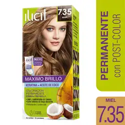 Ilicit Tinte Permanente para Cabello Tono Miel 7.35