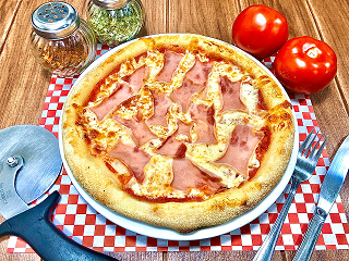 Pizza Jamón Personal (26cm)
