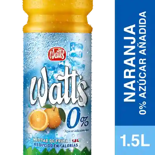 Watts Nectar De Naranja Sin Azucar