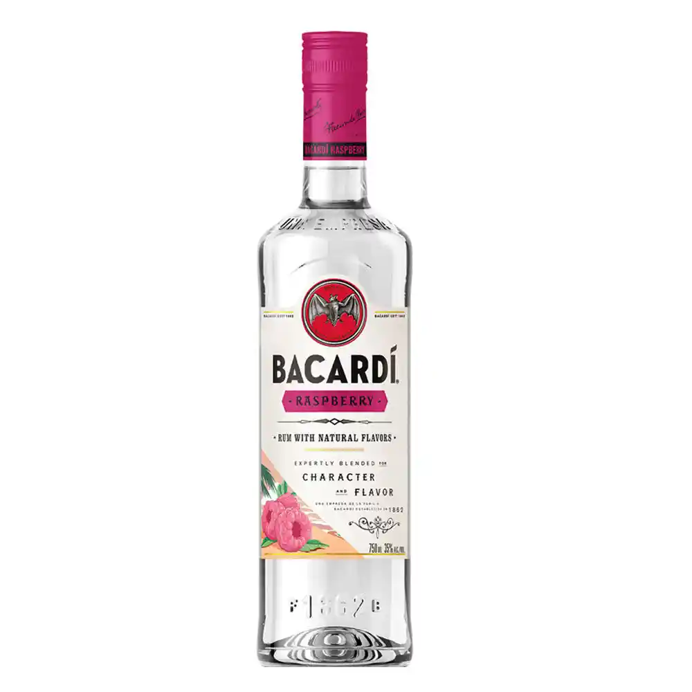 Bacardi Ron Sabor Raspberry 35° 750Cc