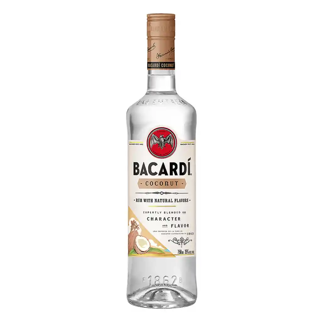 Bacardi Ron Sabor Coconut 35° 750Cc