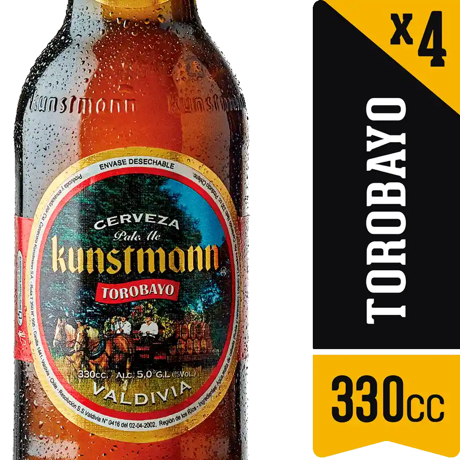 Kunstmann Cerveza Gran Torobayo Botella 480Cc 7.5°