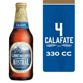 Austral 4X Cerveza Calafate Botella 330Cc 5°