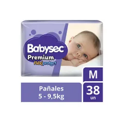Babysec Pañales Premium Flexiprotect Talla M