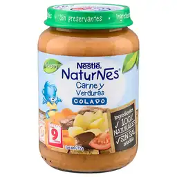 Naturnes Colado Sabor a Carne y Verduras