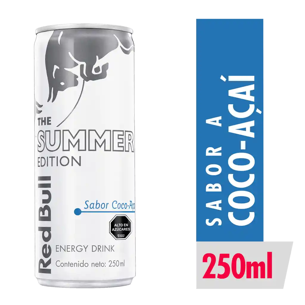 Red Bull Bebida Energética Summer Coco Lata 250 Ml