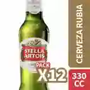 Stella Artois Cerveza Rubia Premium Lager