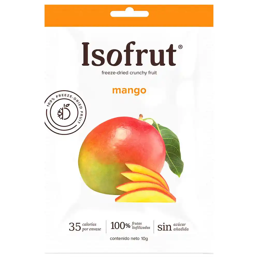 Isofrut Mango Liofilizado