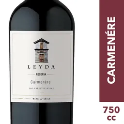Leyda Vino Reserva Carmenere Botella