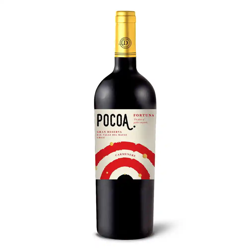 Pocoa Vino Tinto Fortuna Gran Reserva Carmenere Botella