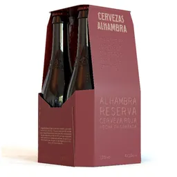 Alhambra Cerveza Reserva Roja en Botella