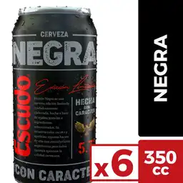 Escudo Cerveza Negra Edición Limitada x 6 Unidades