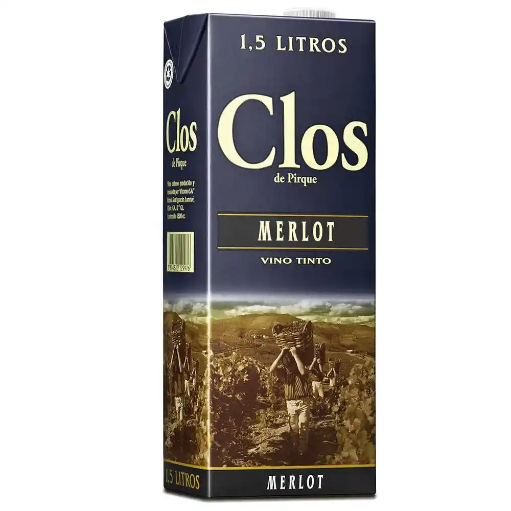 Clos Vino 115 G Merlot Caja