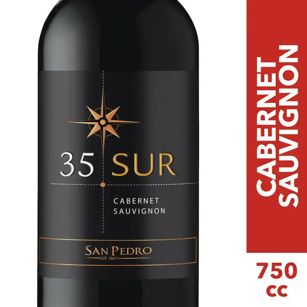 35 Sur Vino Tinto Cabernet Sauvignon