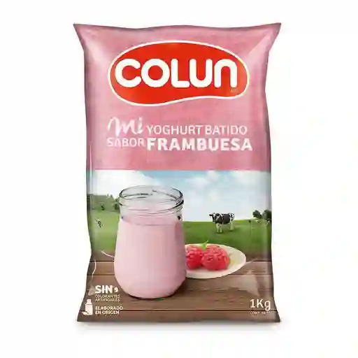 Colun Yogurt Batido Sabor a Frambuesa