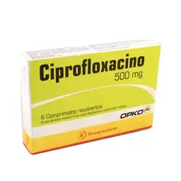 Ciprofloxacino Be 500 Mg