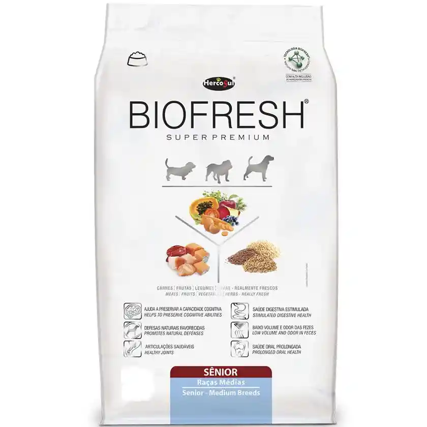 Raza Biofresh Dog Super Premium Senior Mediana