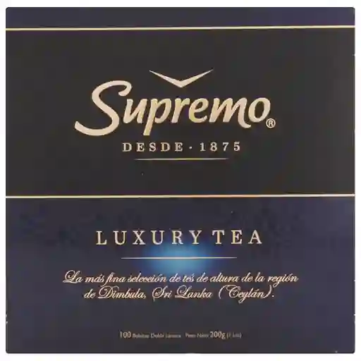 Supremo Tea Luxury