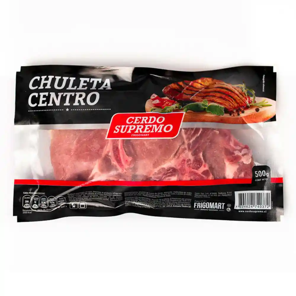 Cerdo Supremo Chuleta Centro