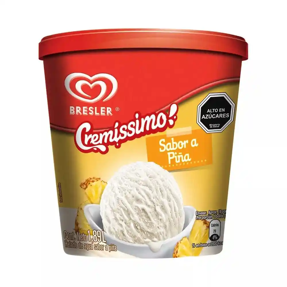 Bresler Helado Piña Pote