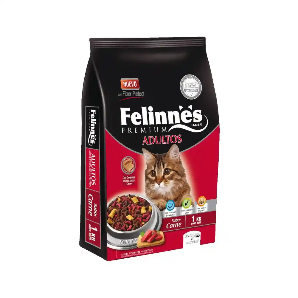 Alim Gato Premium Adulto Felinnes Carne