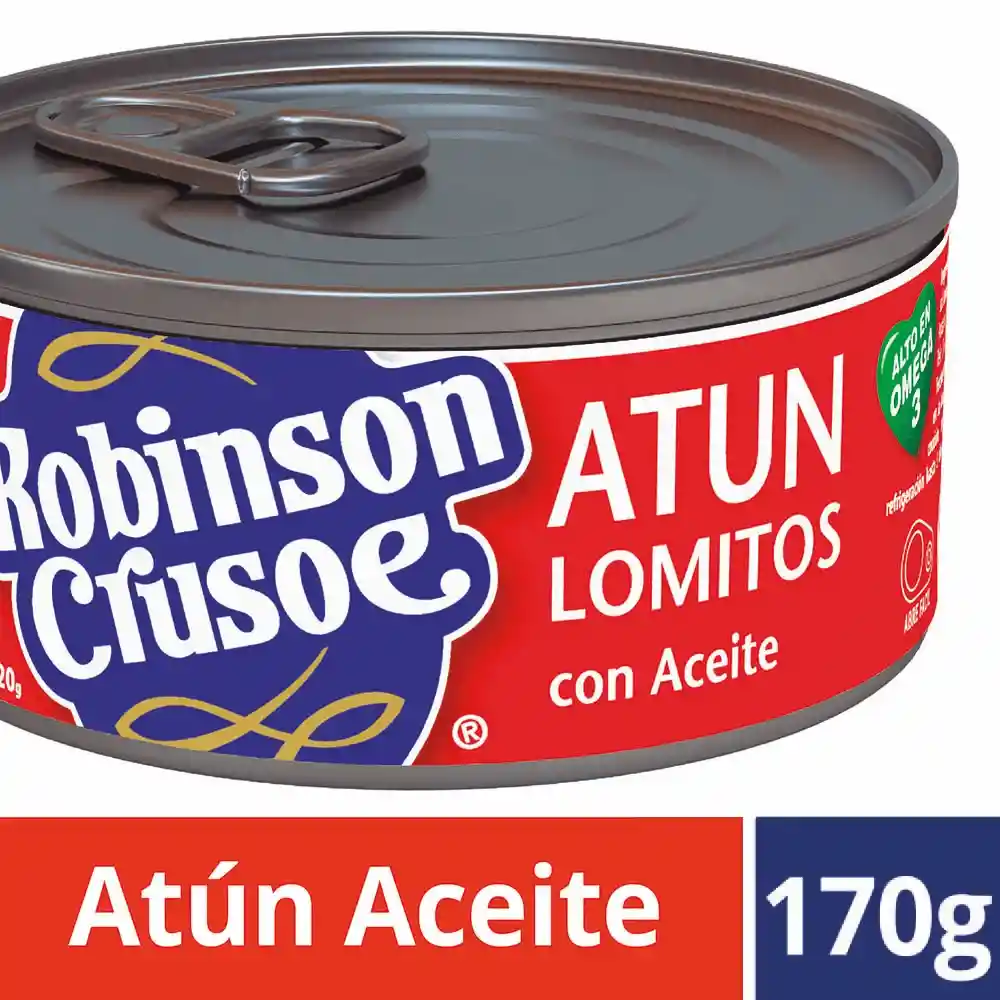 Robinson Crusoe Atún en Lomitos con Aceite