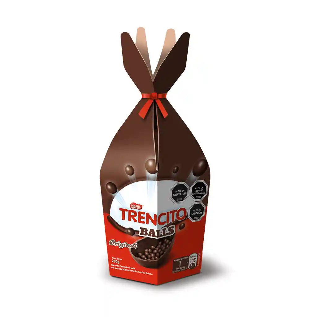 Trencito Huevo de Chocolate con Leche Balls Original