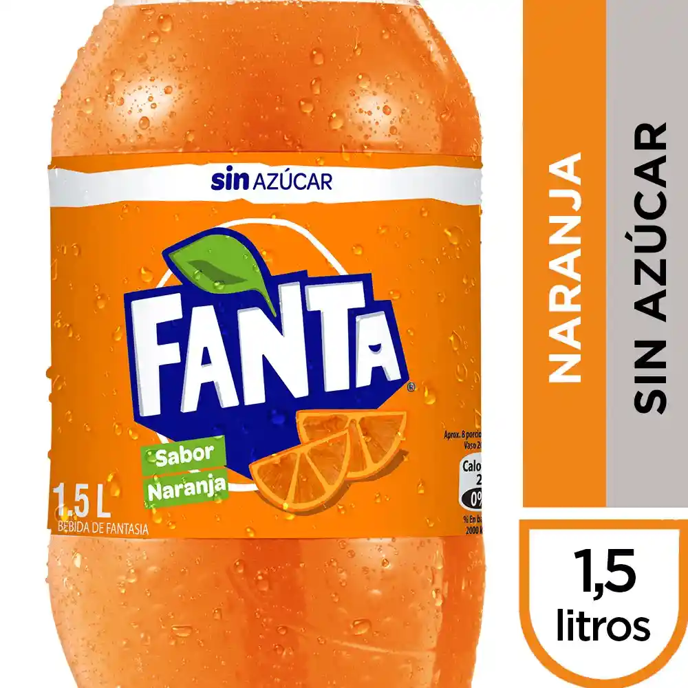 Fanta Bebida Zero 1.5Lt