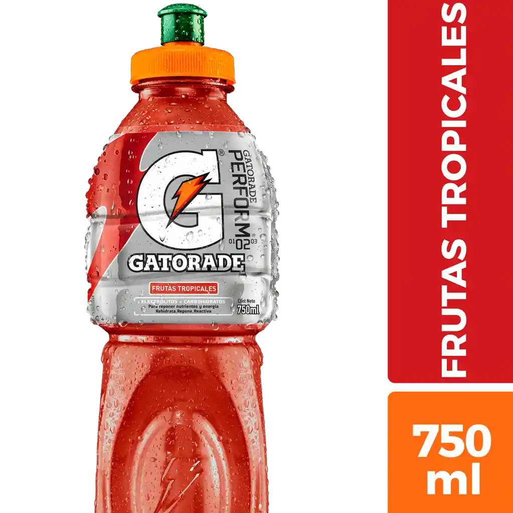Gatorade Frutas Tropicales Bebida Isotonica 750cc